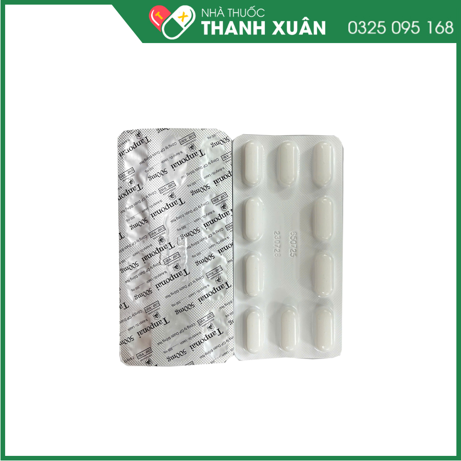 Tanponai 500mg thuốc điều trị triệu chứng các cơn chóng mặt ở người lớn